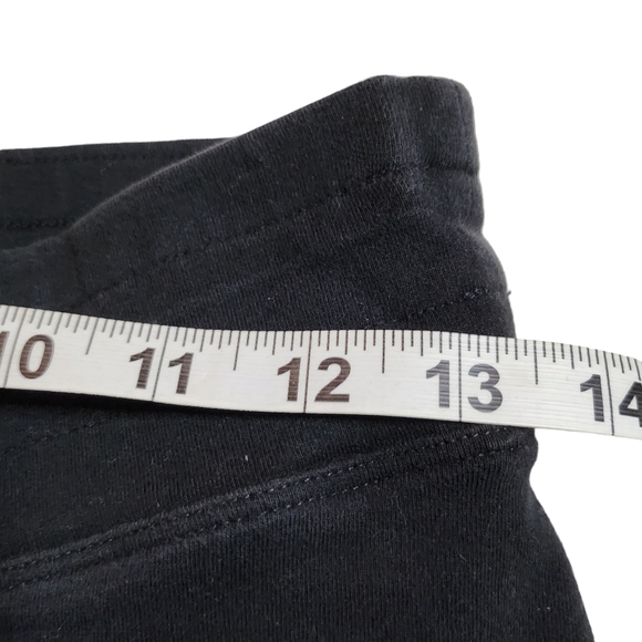 Pink Victoria's Secret Black Yoga Pants Size Medium - Picture 3 of 8